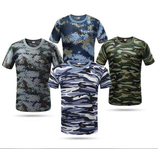 Military Comouflage Tshirt