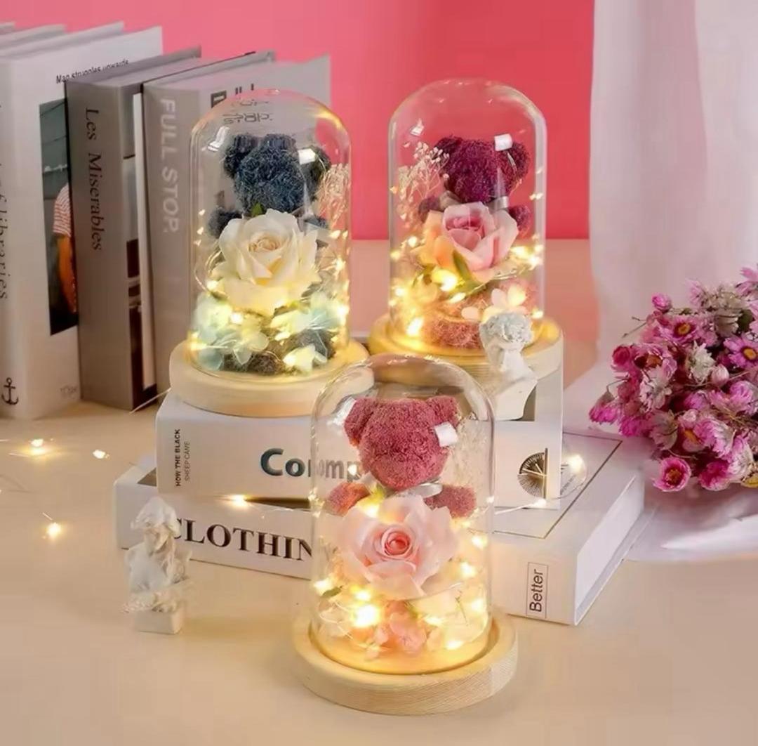 Eternal Rose LED Light Flower