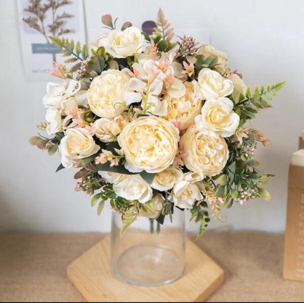 Artificial Silk Rose Flower