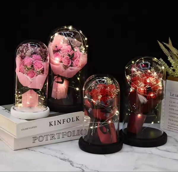 Eternal Rose LED Light Flower