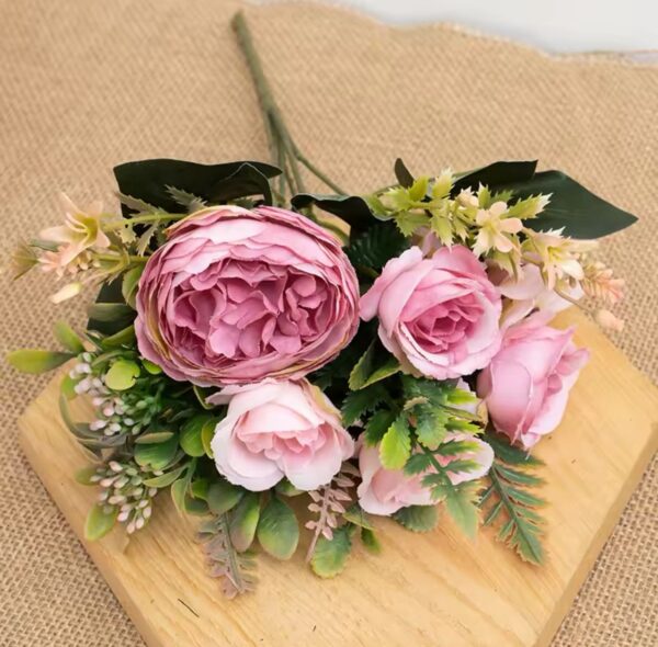 Silk Rose Flower - Image 2
