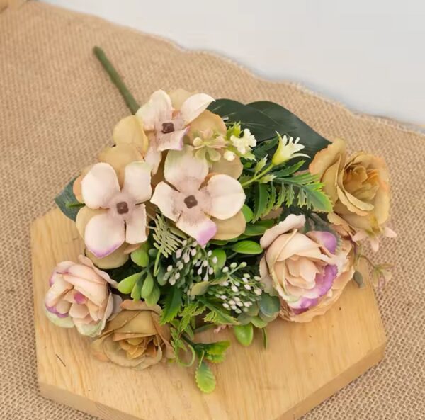 Silk Rose Flower - Image 3