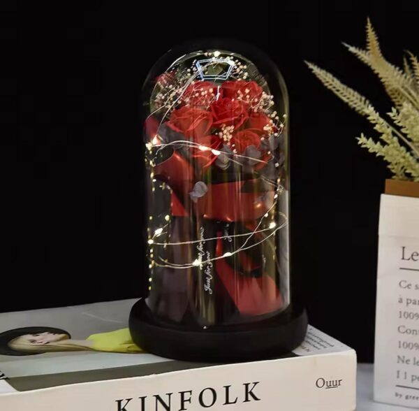 Eternal Rose LED Light Flower - Image 3