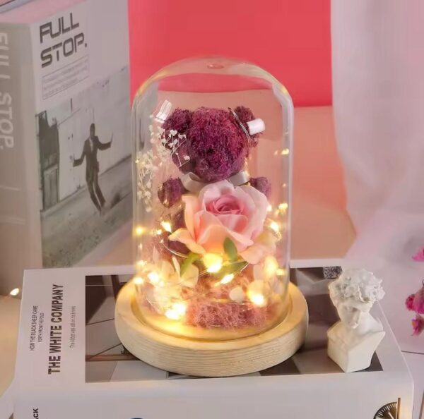 Eternal Rose LED Light Flower - Image 2