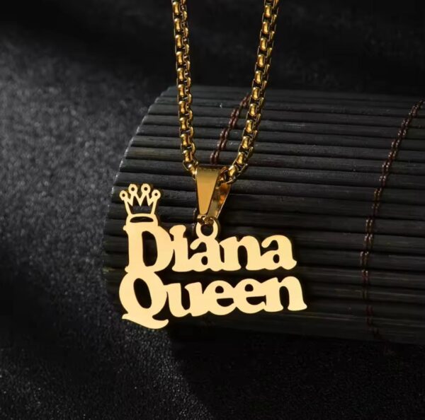 Customized Name or Logo Pendant - Image 4