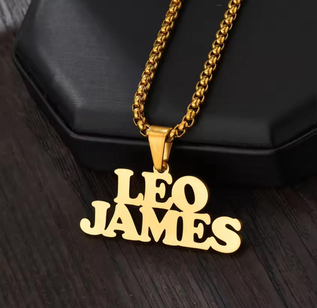 Customized Name or Logo Pendant