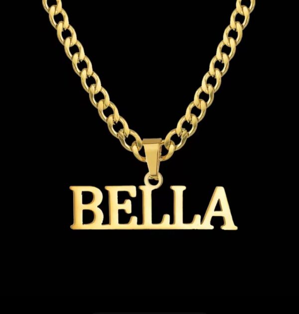 Customized Name or Logo Pendant - Image 2