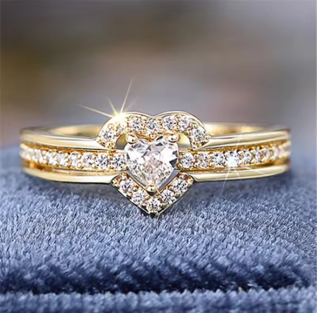 Female Heart Shaped Ring
