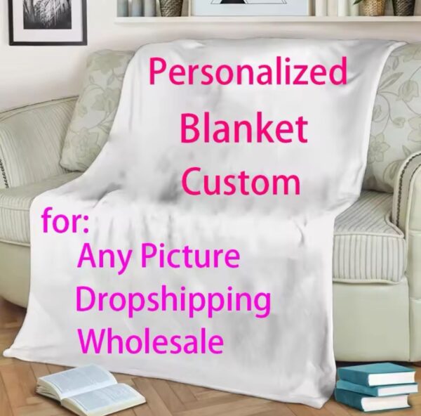 Flannel Custom Blanket (Warm Blanket) for bed - Image 4