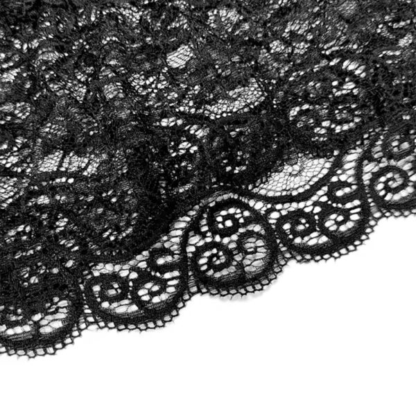 2 Pcs Women's New Sexy Lace See-Through Pajamas Black Pink Cute Clothes Comfortable Breathable Suspender Shorts Set - Image 3