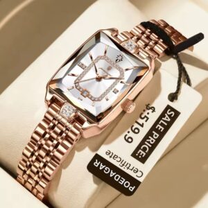 POEDAGAR Top Elegant Women Wristwatch
