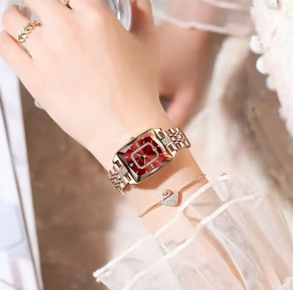 POEDAGAR Top Elegant Women Wristwatch - Image 3