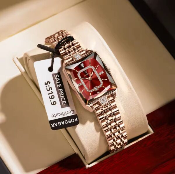 POEDAGAR Top Elegant Women Wristwatch - Image 4