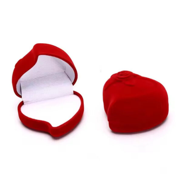 Heart Shaped Ring Box - Image 2