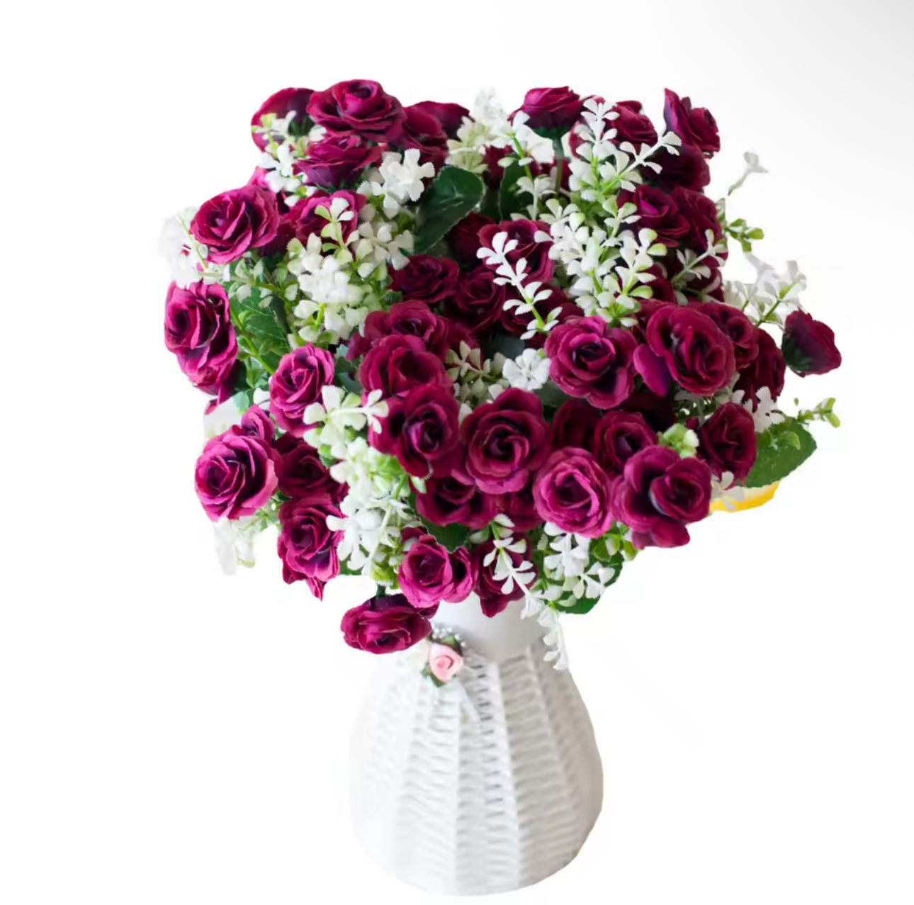 30cm 15Heads Artificial Roses Flower Bouquet