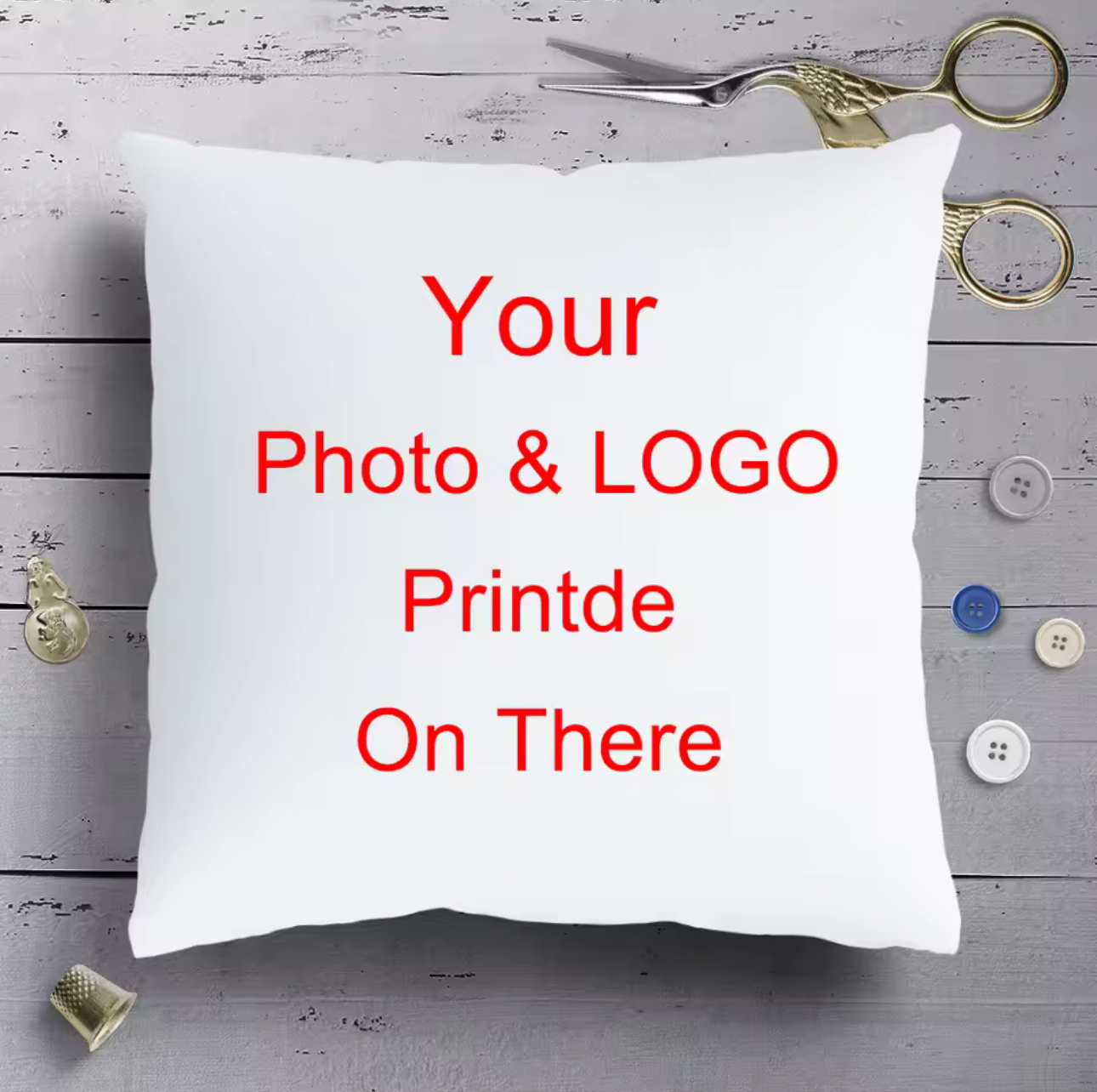 Picture Logo Customization Cushion Cover