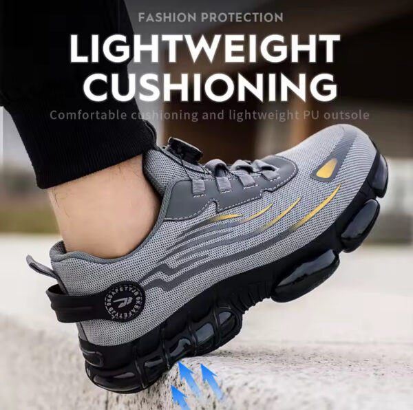 Breathable lace-free soft sole comfortable anti-smash anti-puncture labour insurance shoes - Image 6