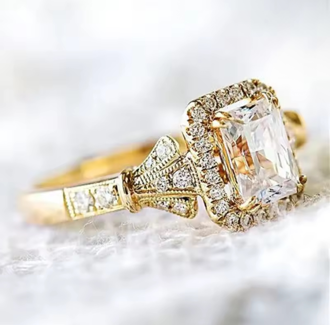 Royal Princess Stylish Wedding Ring