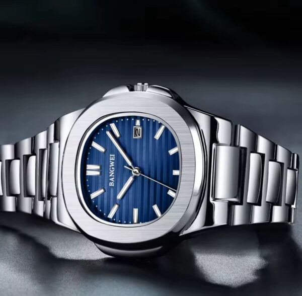 LIGE Luxury Watch Business Waterproof Male Clock Luminous Date Stainless Steel Square Quartz Men Watch Reloj Hombre 2024 New - Image 3