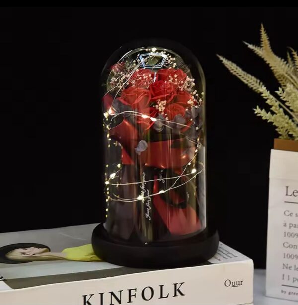 Eternal Rose LED Light Flower - Image 3