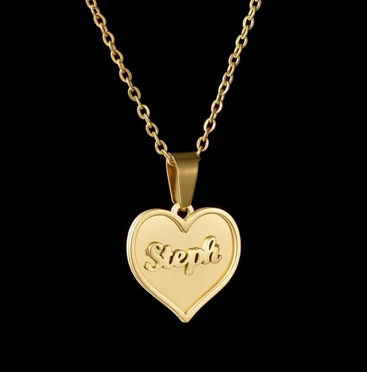 Heart Shaped Customize Necklace