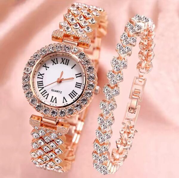 Female Watch & Bracelet - Image 2