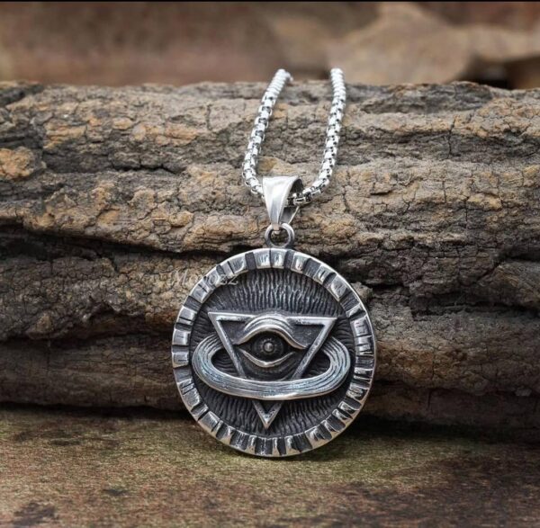 Stainless steel boutique devil's eyes multi-style men's and women's pendant