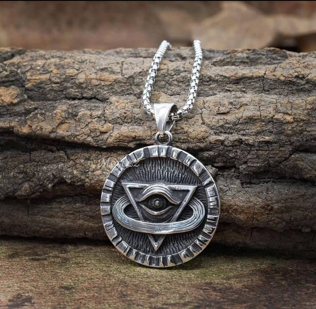 Stainless steel boutique devil's eyes multi-style men's and women's pendant
