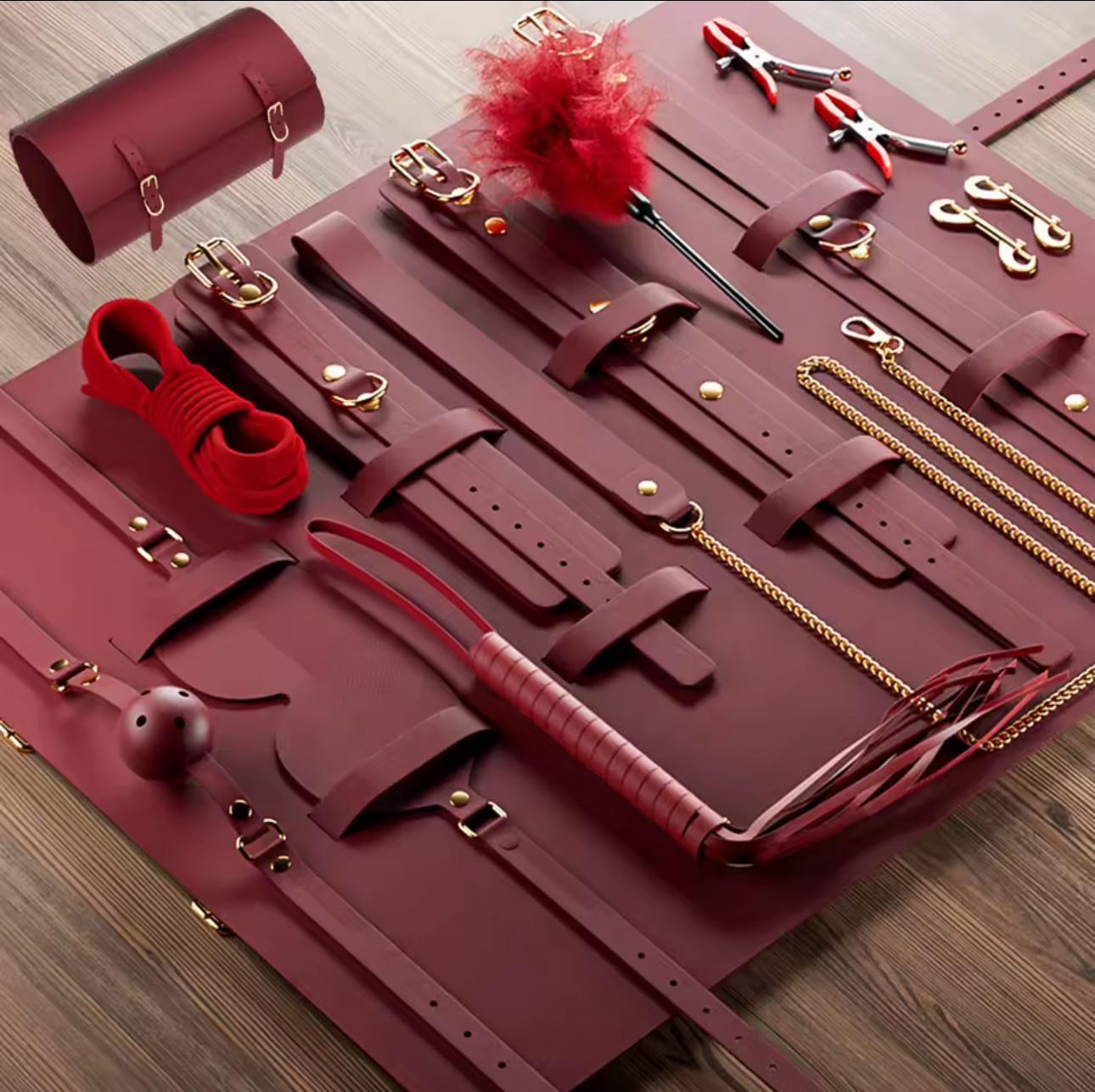 14pcs New Leather Bundle Set Adult Sex Toy