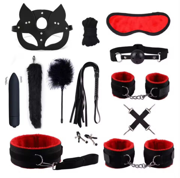 14pcs New Leather Bundle Set Adult Sex Toy - Image 4