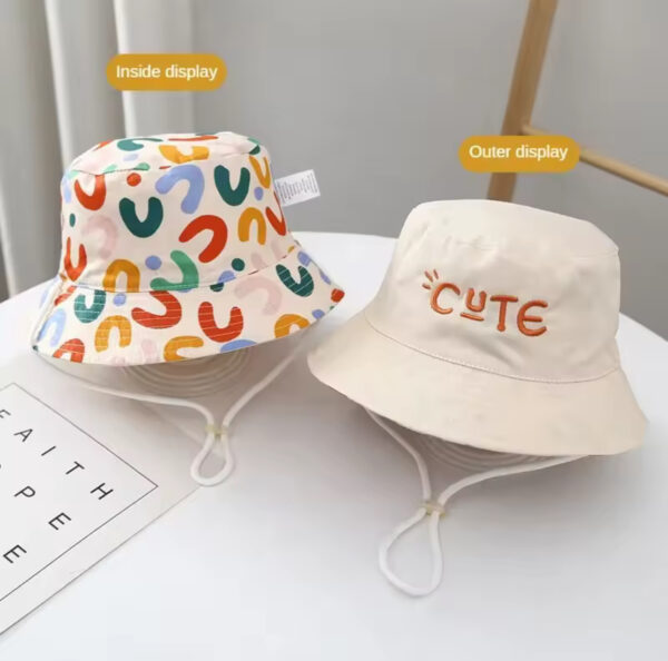 Double Sided Baby Bucket Hat - Image 2
