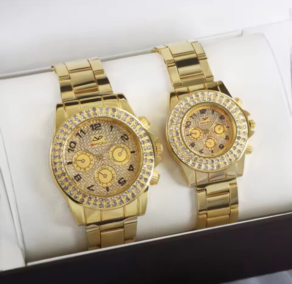 4Pcs Couple Watch Set Women & Men - Image 3