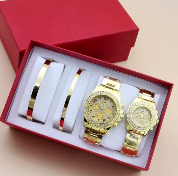 4Pcs Couple Watch Set Women & Men - Image 5