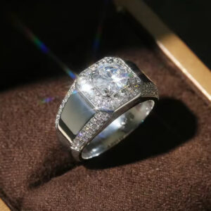 Luxury Men Silver Rings