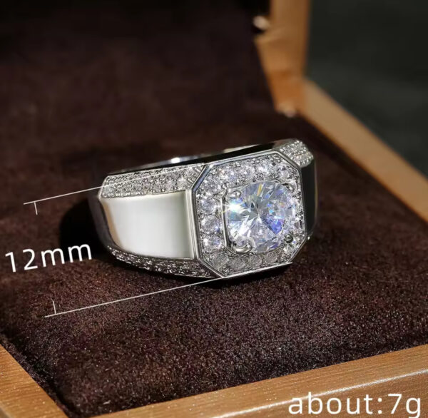 Luxury Men Silver Rings - Image 2