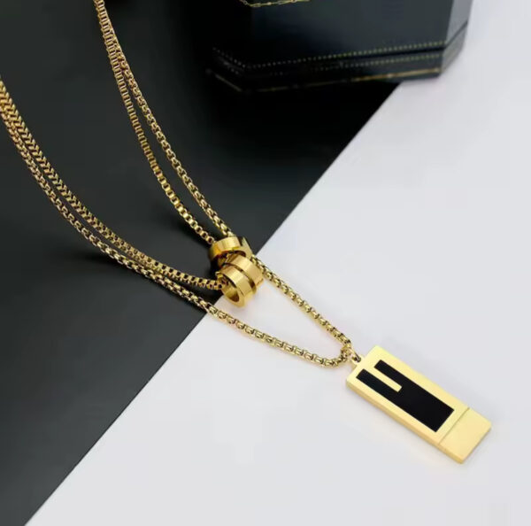 LATS Double-layer Square Pendant - Image 4