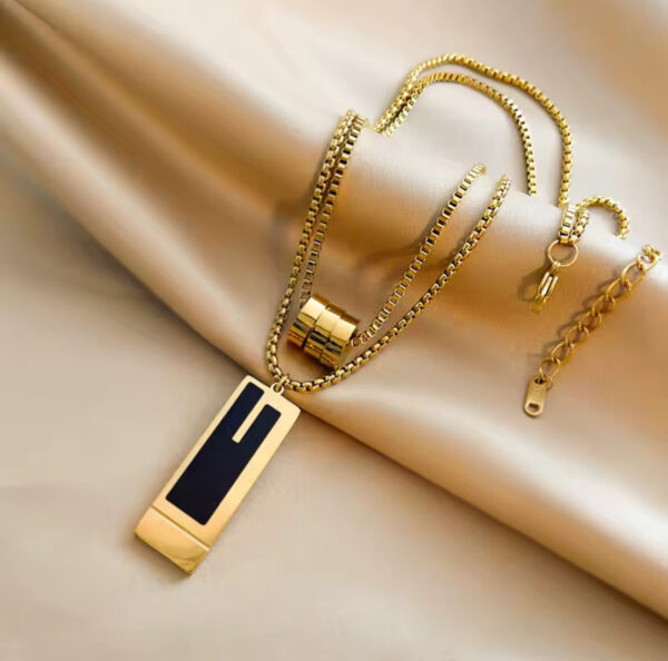 LATS Double-layer Square Pendant - Image 6