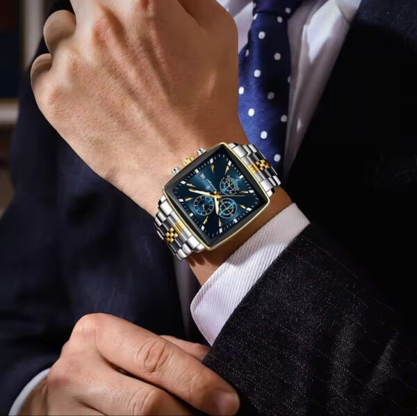 POEDAGAR Fashion Men Watch - Image 6