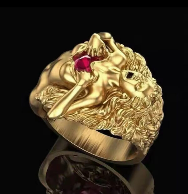 14k Gold Ring for Men - Image 2