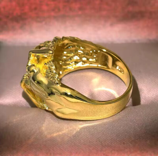 14k Gold Ring for Men - Image 7