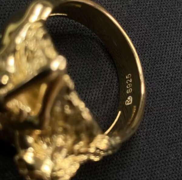14k Gold Ring for Men - Image 6