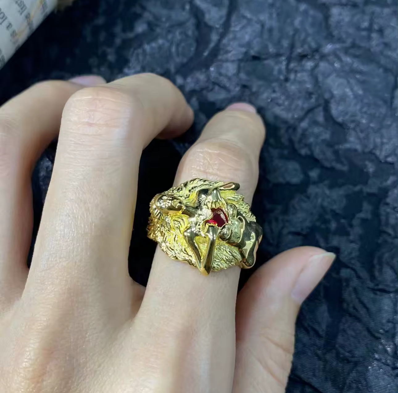 14k Gold Ring for Men