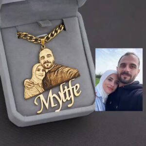 Custom Picture Nameplate Pendant