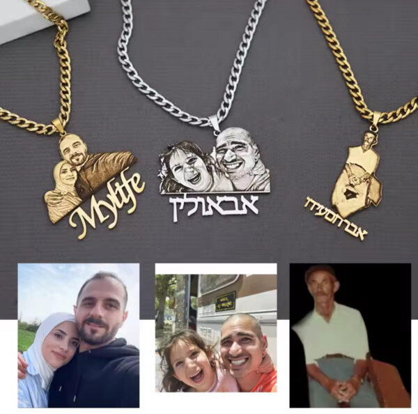 Custom Picture Nameplate Pendant - Image 5