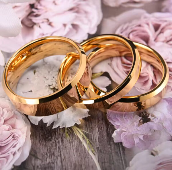 Original Men Gold Plated Engagement Ring