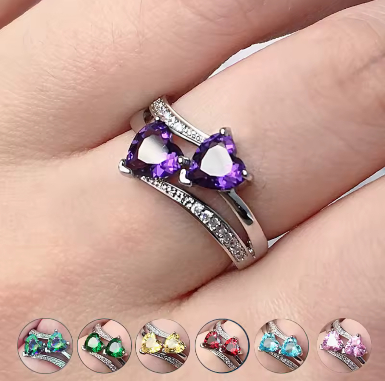 New Love Heart Ring