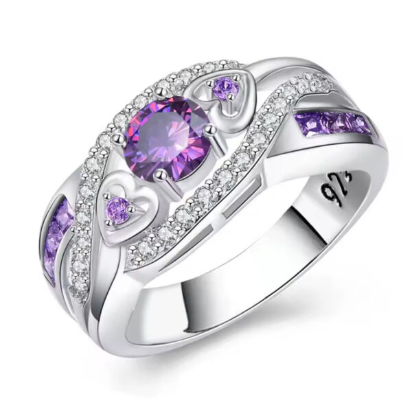 Women's Torina Crystal Quartz Ionix Ring - Image 3