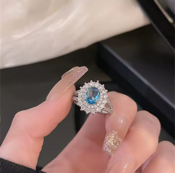 Y2k Crystal Rings - Image 2