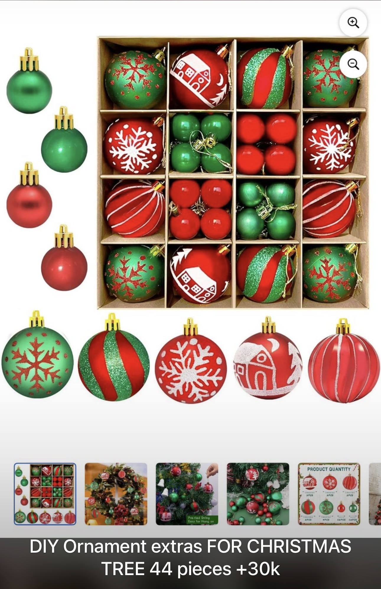 DIY Ornament Extra For Christmas Tree