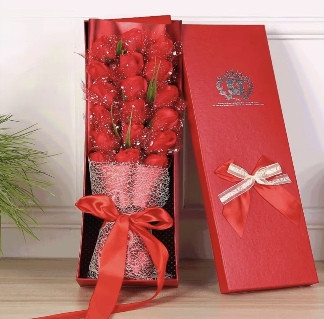 18PCS Multi-Use Artificial Flower Bouquet​ with Gift Box
